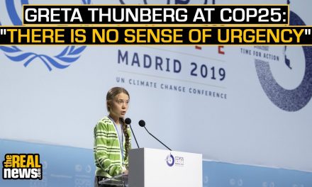 Greta Thunberg at COP25: ‘There Is no Sense of Urgency’