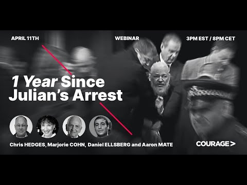 1 Year Since Julian Assange’s Arrest: A Panel Discussion